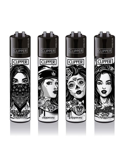 Girls With Tattoos Clipper Lighter
