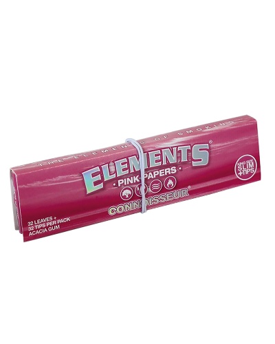 Element Connoisseur King Size Slim Rolling Paper & Tips