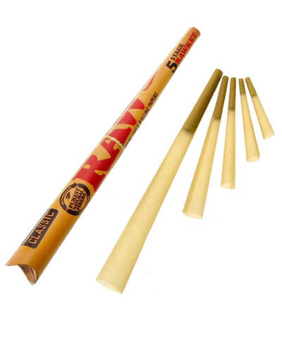 RAW Rawket 5 Stage Pre Rolled Cone