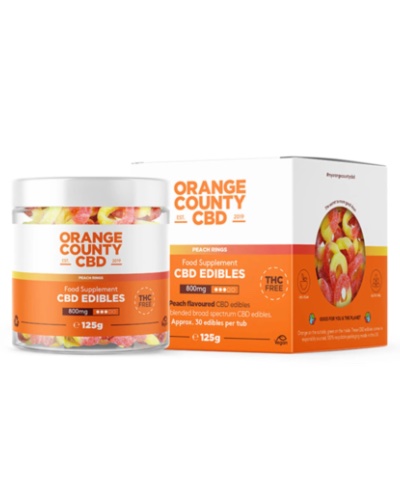 Orange County CBD Peach Rings 800mg