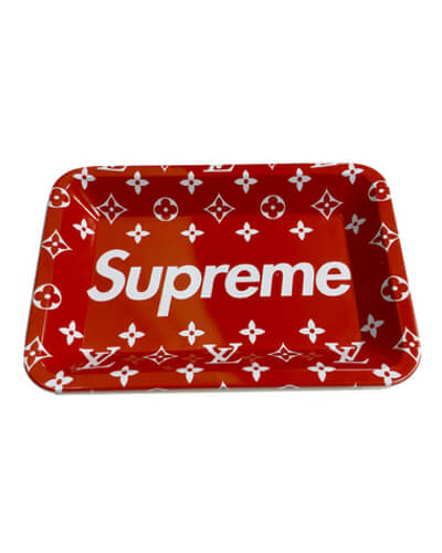 Supreme X LV Metal Rolling Tray - Little Head Shop