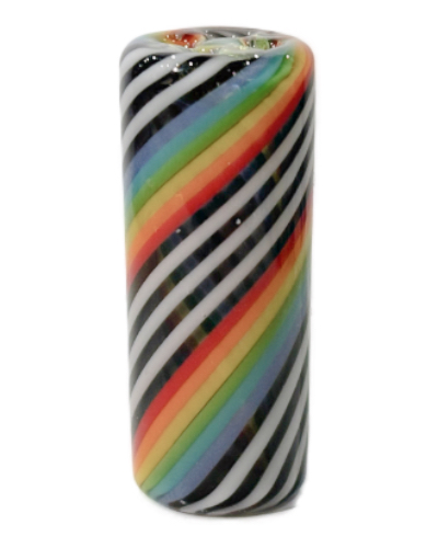 Uzzi Glass Tips - Rainbow Zebra image 1