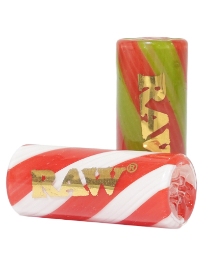 RAW Candy Cane WHIRLWIND Glass Tips image 2