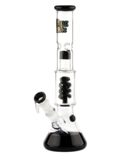 Thug Life Bouncer Black Glass Bong image 1