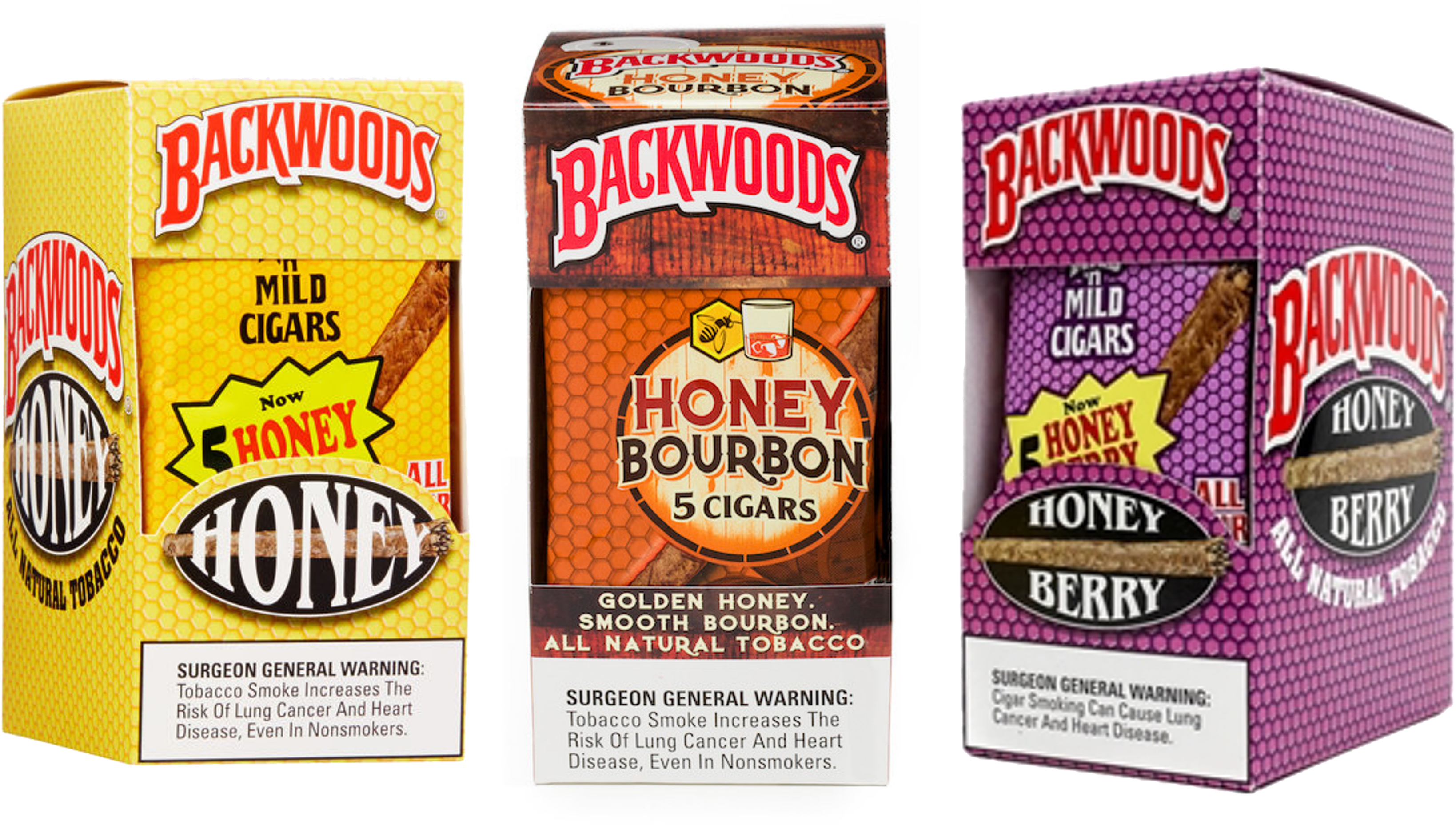 Backwoods Cigars Honey Sampler Pack - 3 Packs